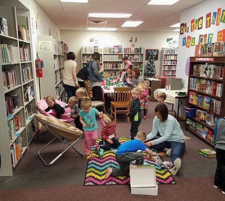 Children's Sections Inside Webster Public Library
